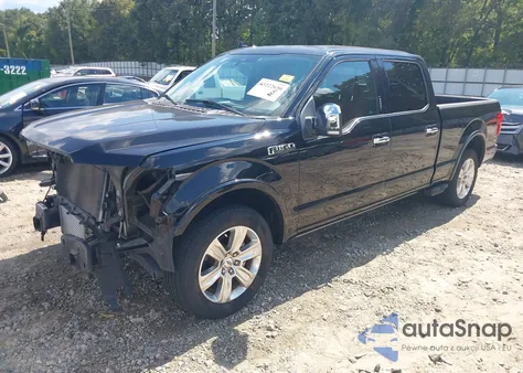 2018 Ford F-150 Platinum from USA, damaged, VIN 1FTEW1CG0JFB19412